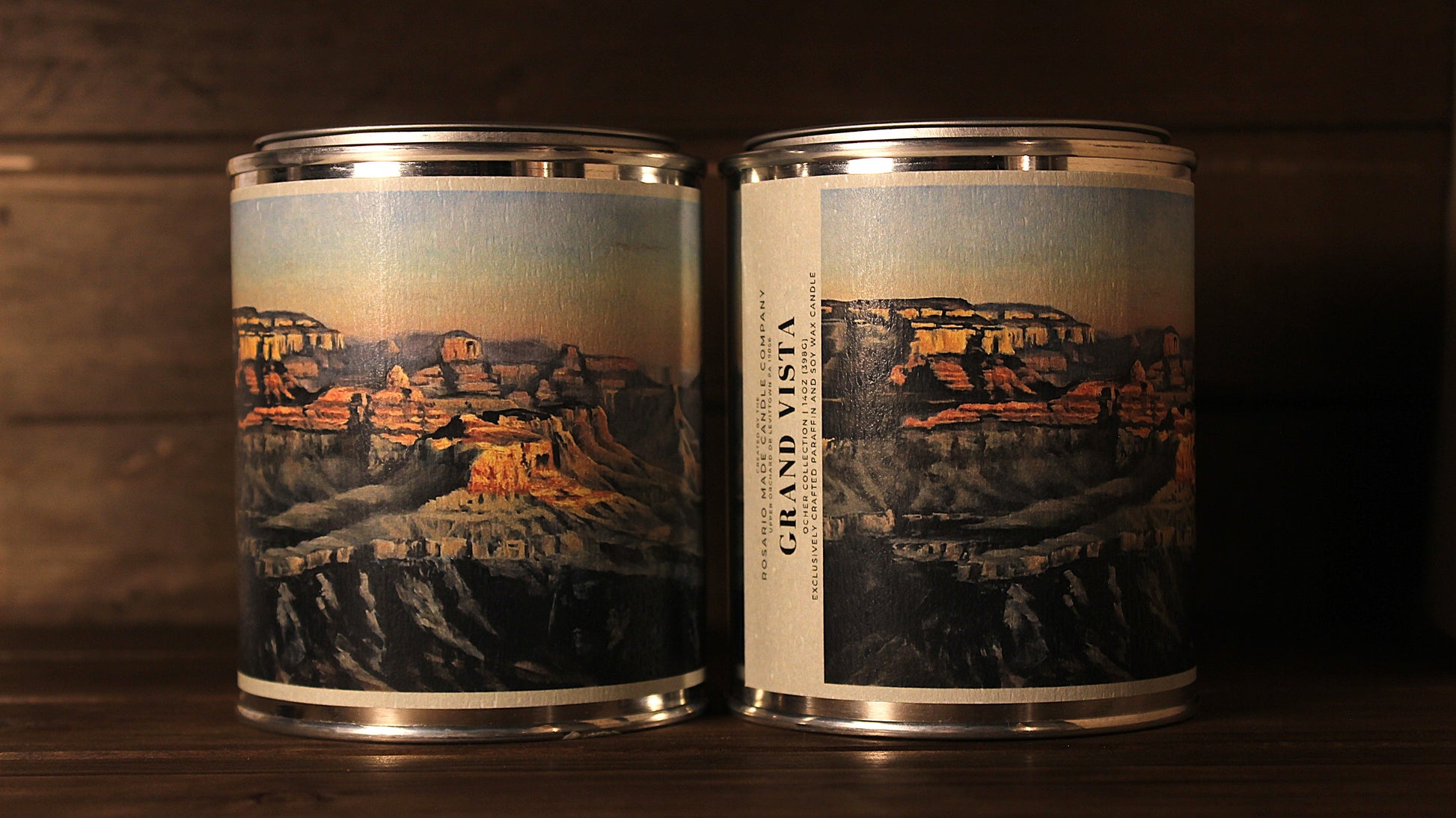 Grand Vista Candle Label