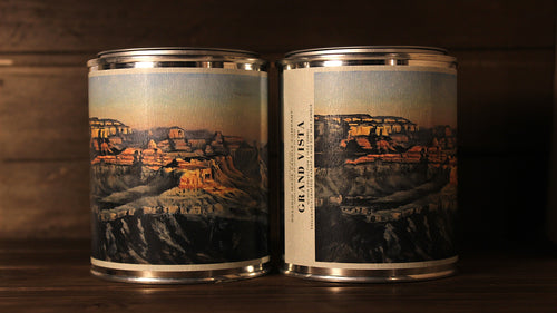 Grand Vista Candle Label